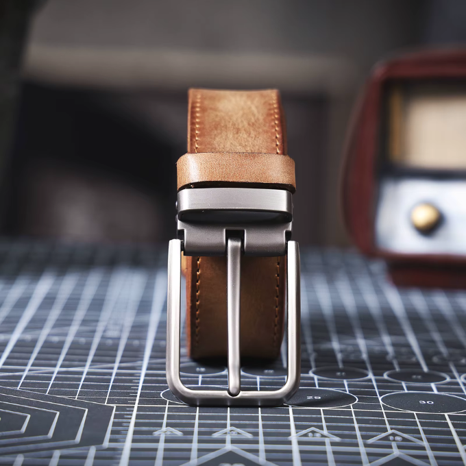 The Buckhorn Full-Grain Leather Belt