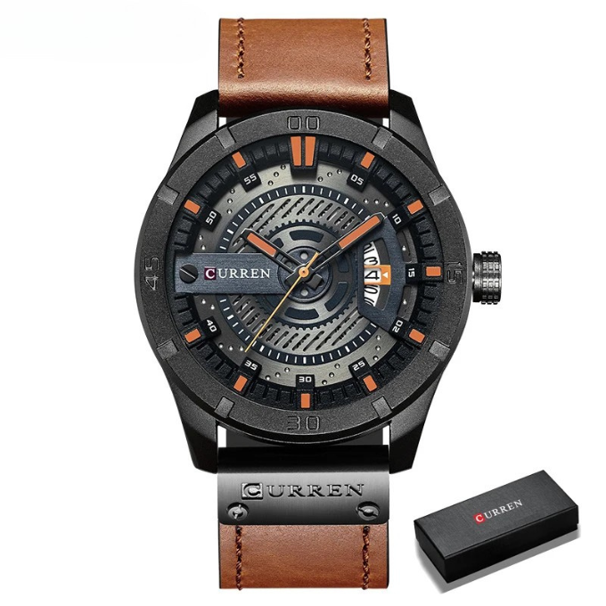 The Curren Leather Watch