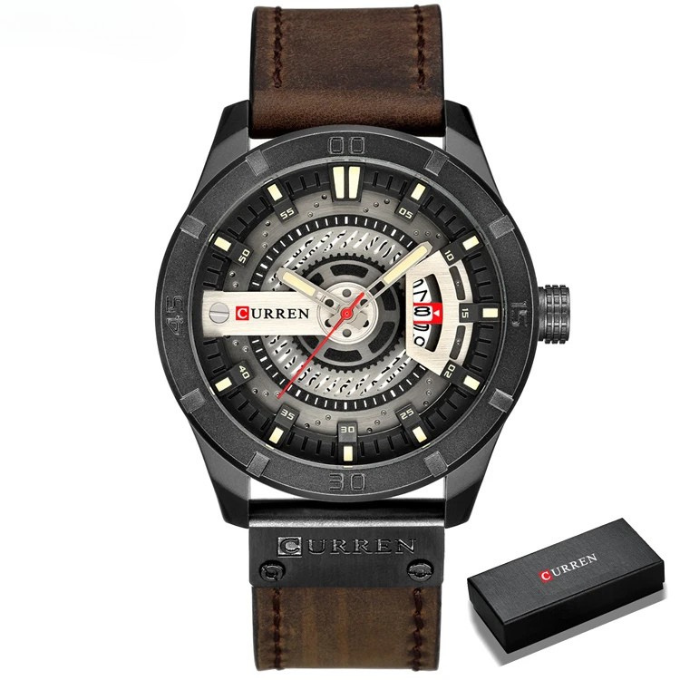 The Curren Leather Watch
