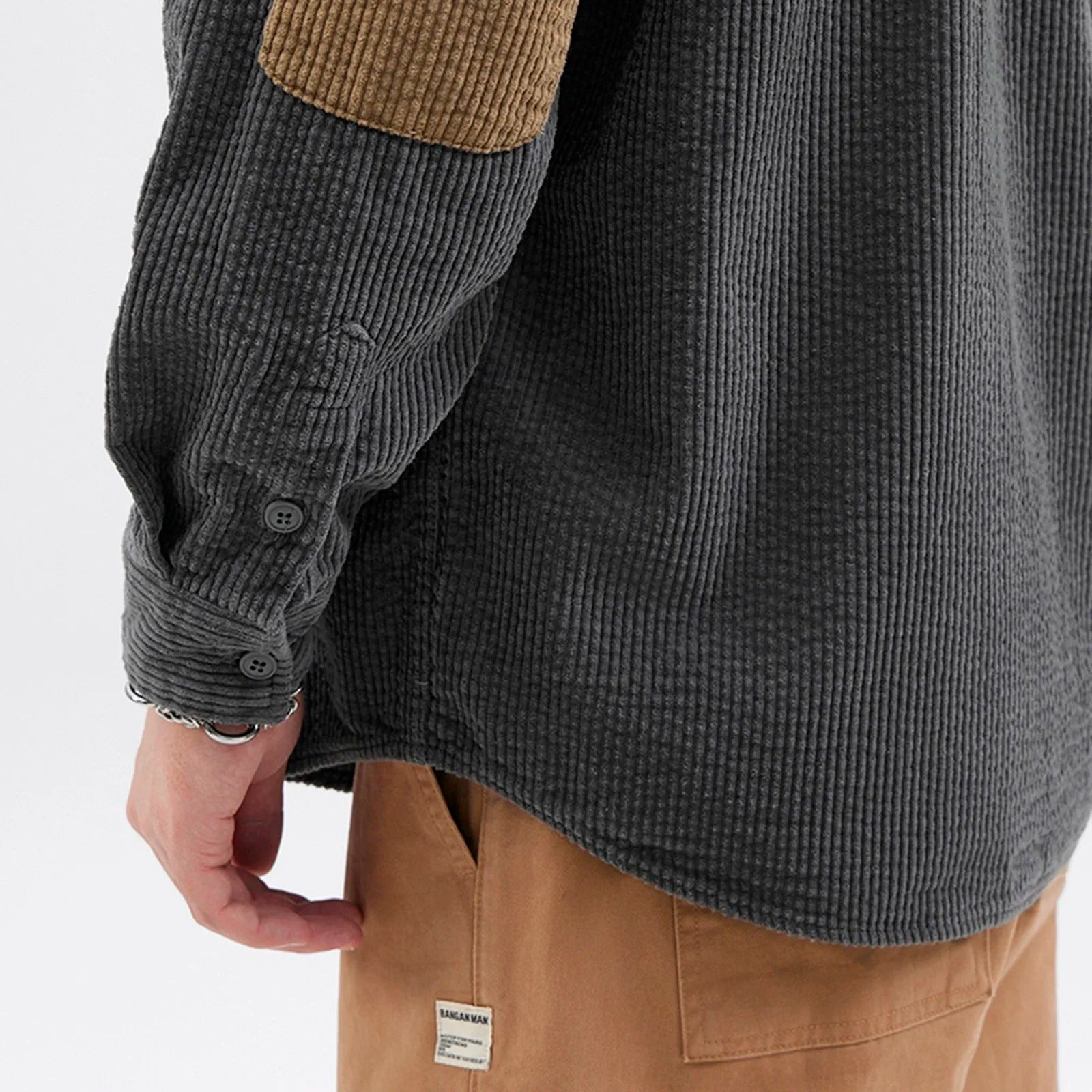 Redwood Corduroy Button-Up