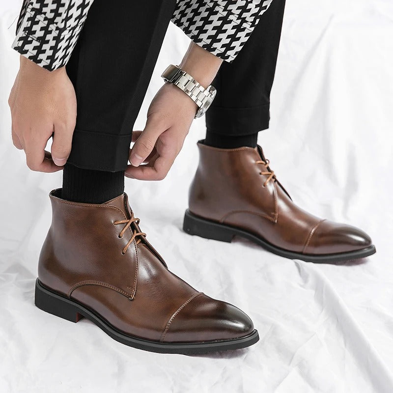 Barclay Cap-Toe Boots