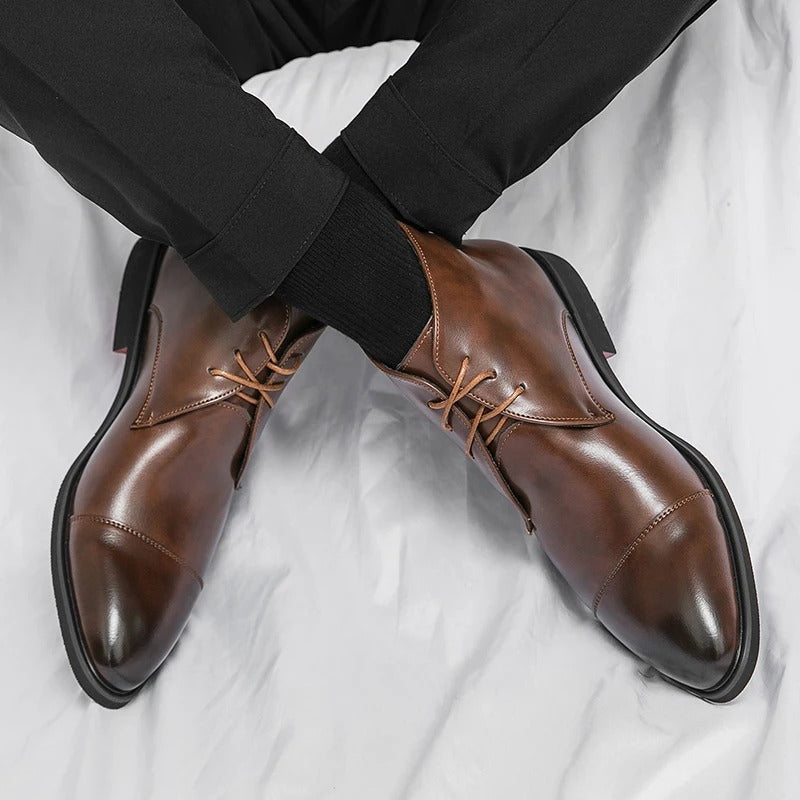 Barclay Cap-Toe Boots