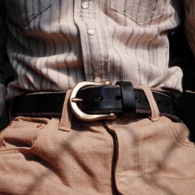 Ironhide Full-Grain Leather Belt