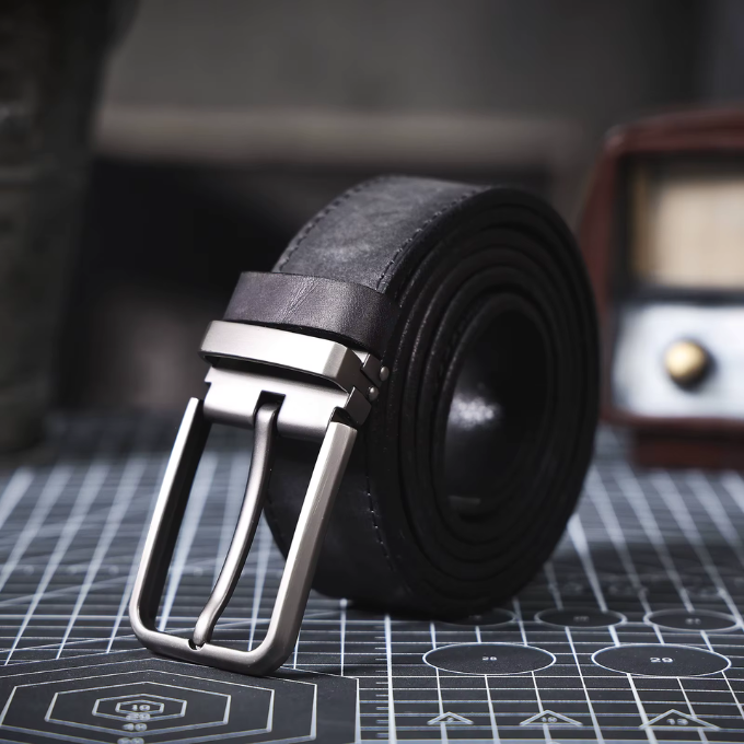 The Buckhorn Full-Grain Leather Belt