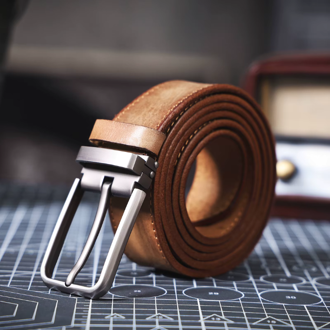 The Buckhorn Full-Grain Leather Belt