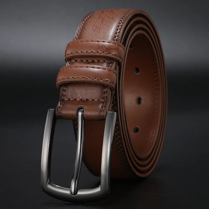 Ashford Gunmetal Cowhide Belt