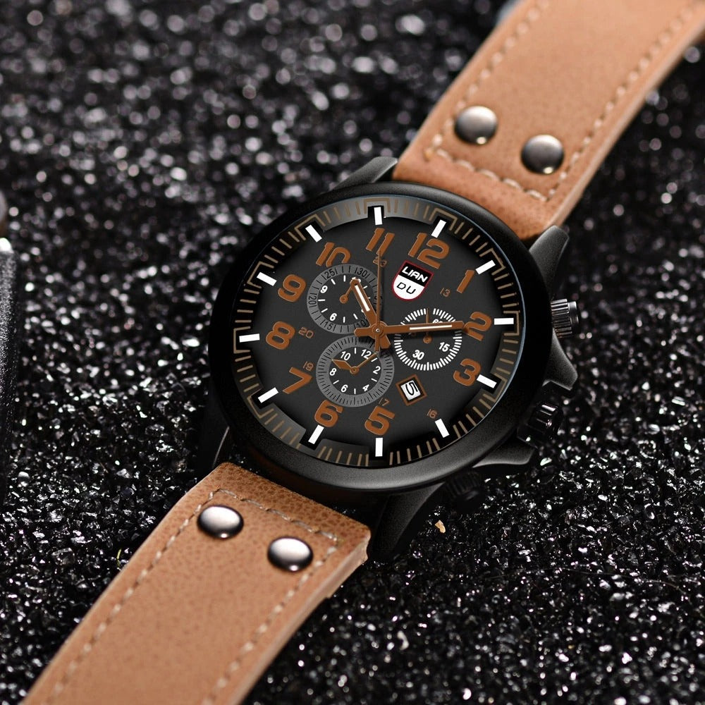 The Fieldline Cowhide Watch