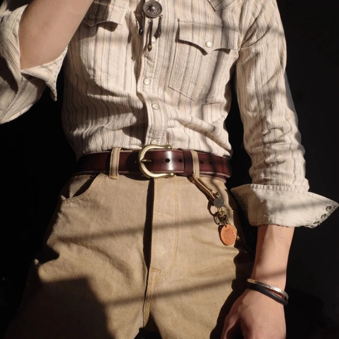 Ironhide Full-Grain Leather Belt