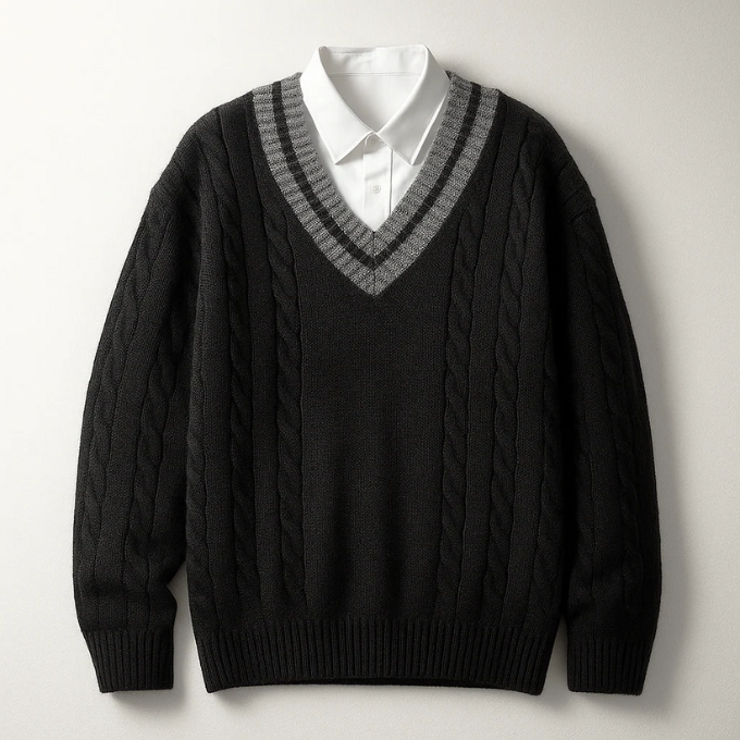 The Hampton V-Neck Sweater