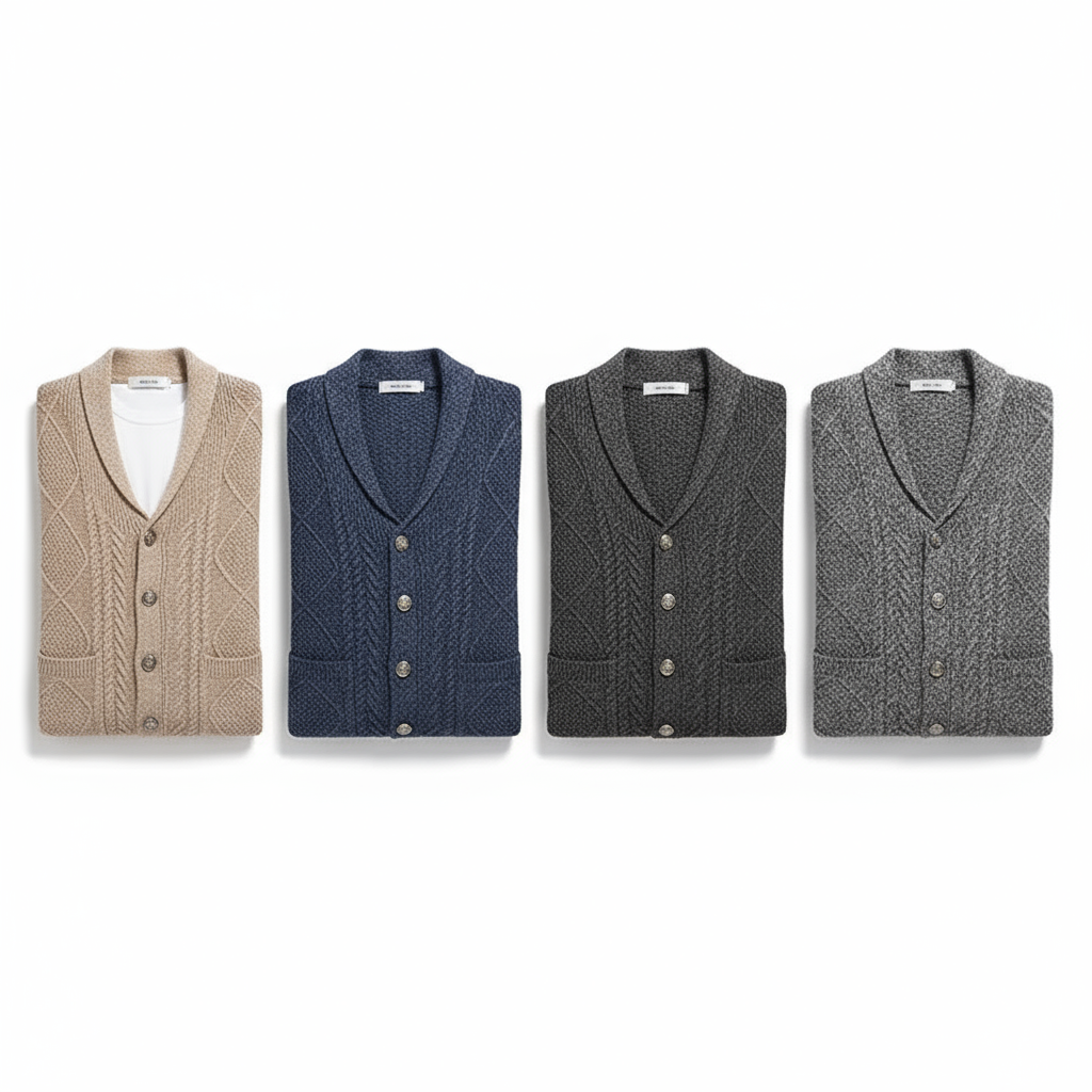 The Mason Knitted Wool Cardigan