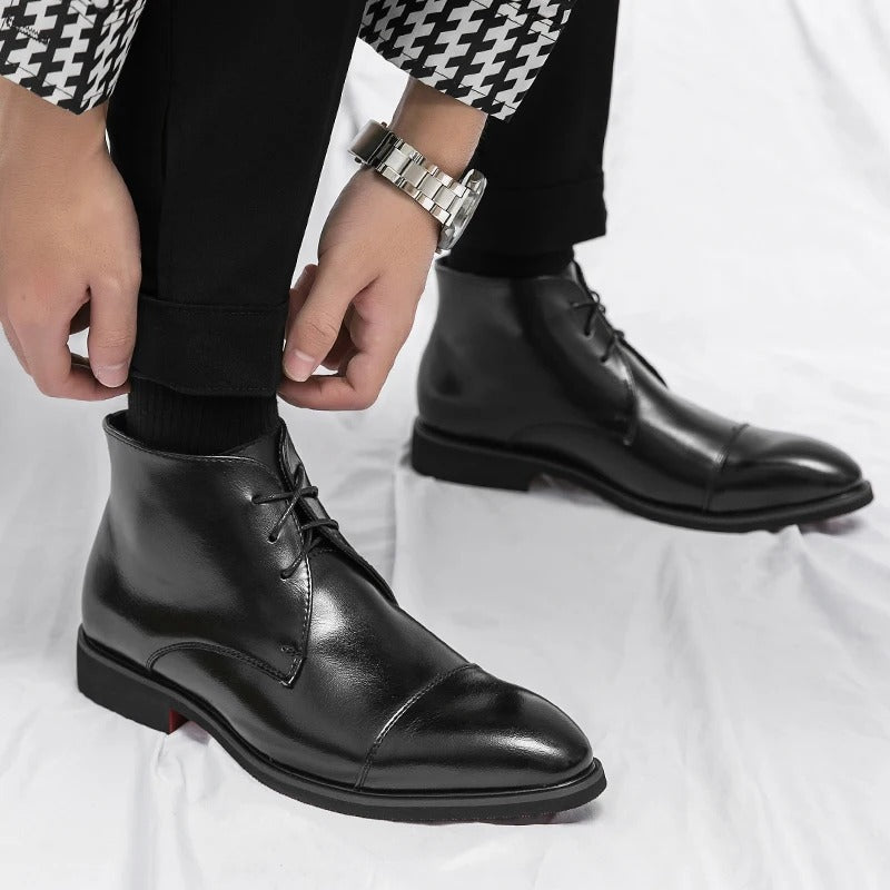 Barclay Cap-Toe Boots