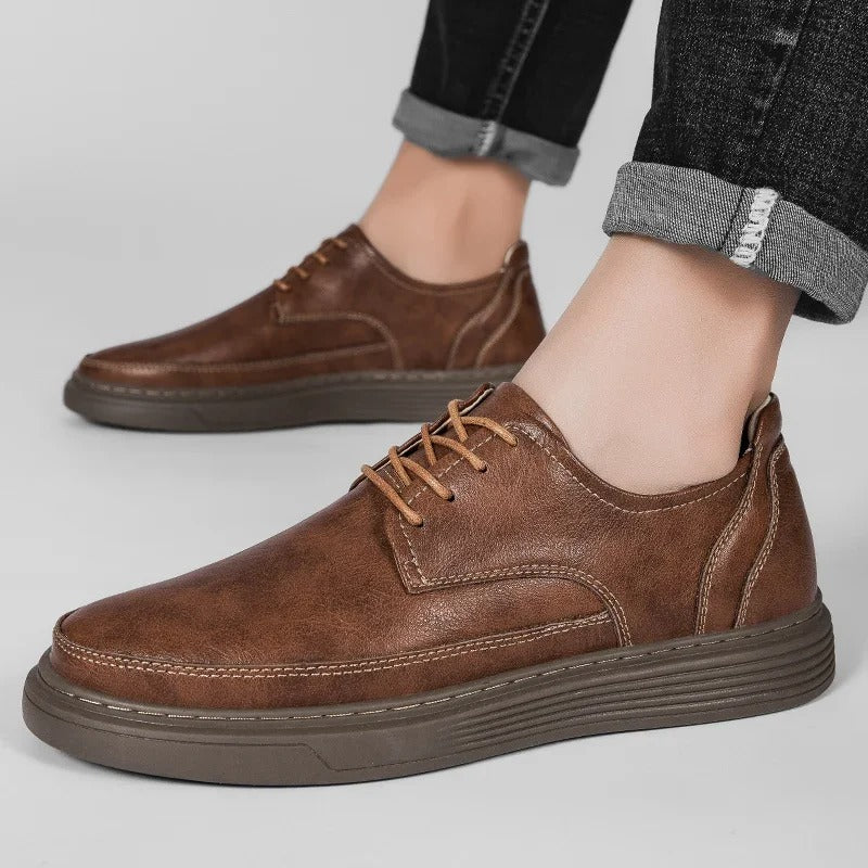 Canton Leather Dress Sneaker