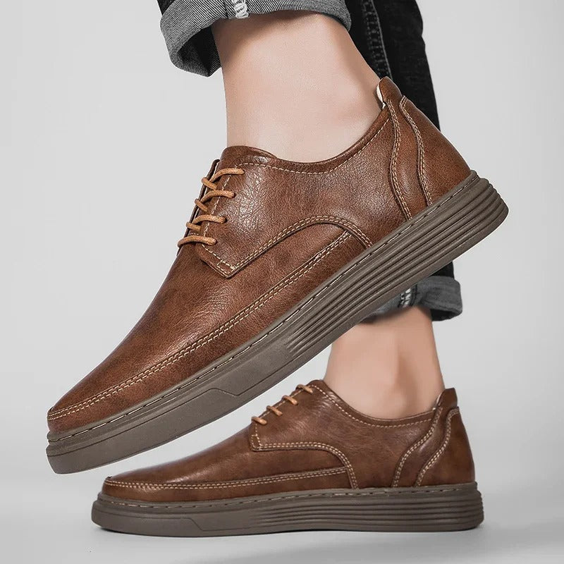 Canton Leather Dress Sneaker