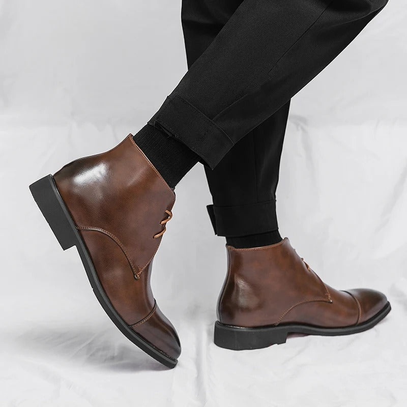 Barclay Cap-Toe Boots